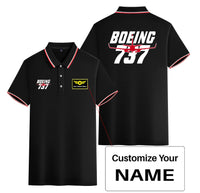 Thumbnail for Amazing Boeing 737 Designed Stylish Polo T-Shirts (Double-Side)