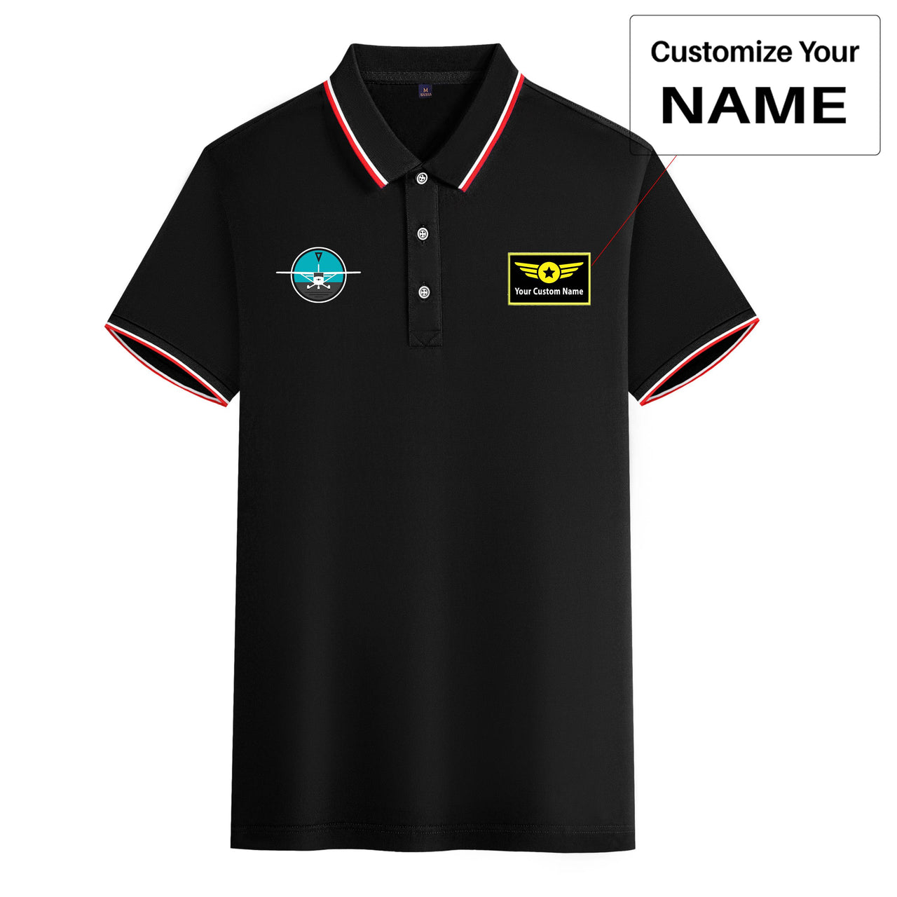 Cessna & Gyro Designed Stylish Polo T-Shirts