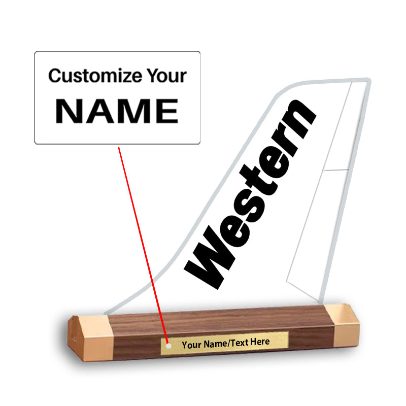 Customisable Western Airlines Model - view 2