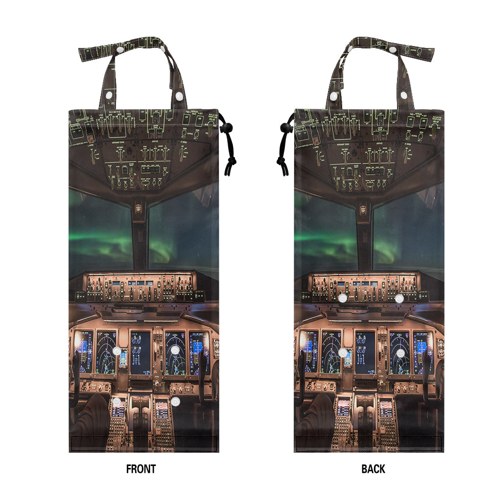 Boeing 777 Cockpit-Vertical Designed Car Folding Garbage Bags