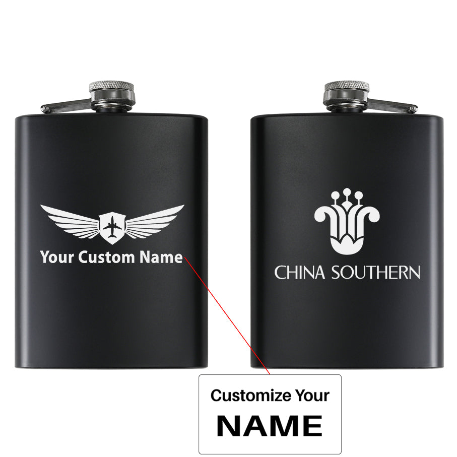 CHINA SOUTHERN Airlines Designed Stainless Steel Hip Flasks