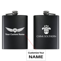 Thumbnail for CHINA SOUTHERN Airlines Designed Stainless Steel Hip Flasks