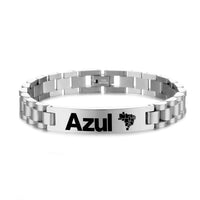 Thumbnail for Azul Airlines Designed Stainless Steel Chain Bracelets