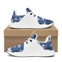 Thumbnail for Fly Be Free Blue Designed Outdoor Sports Tennis Shoes