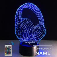 Thumbnail for Headphones Designed 3D Night Lamps
