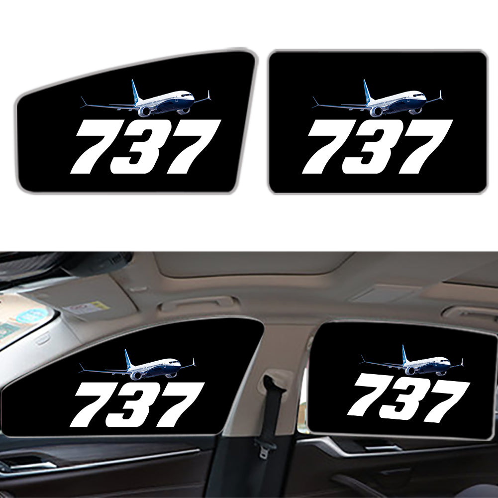 Super Boeing 737-800 Designed Car Sun Shade (Side window)