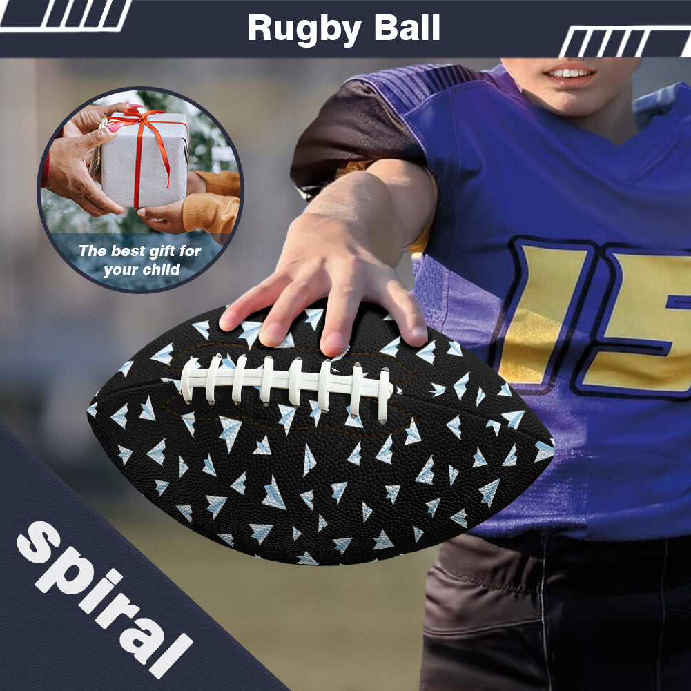 Paper Airplanes (Black) Designed Rugby
