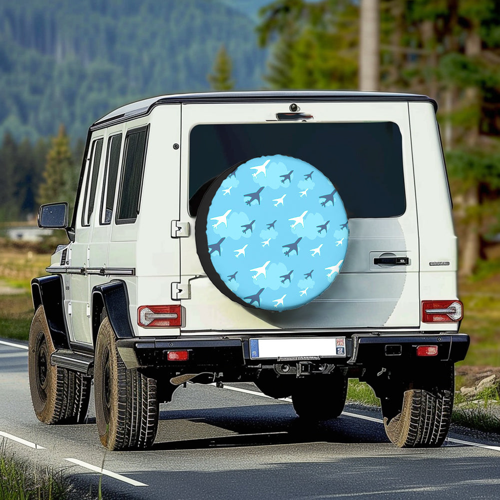 Cool & Super Airplanes 2 Designed Tire Cover Cases