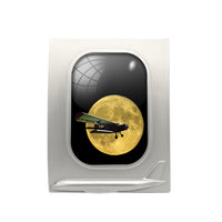 Thumbnail for Antonov-2 With Moon Designed Airplane Window Photo Frame