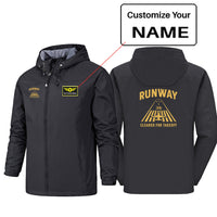 Thumbnail for Cleared For Takeoff Designed Rain Jackets & Windbreakers