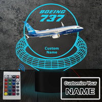 Thumbnail for Boeing 737 Designed 3D Lamp