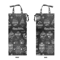 Thumbnail for Black & White Super Travel Icons 2 Designed Car Folding Garbage Bags