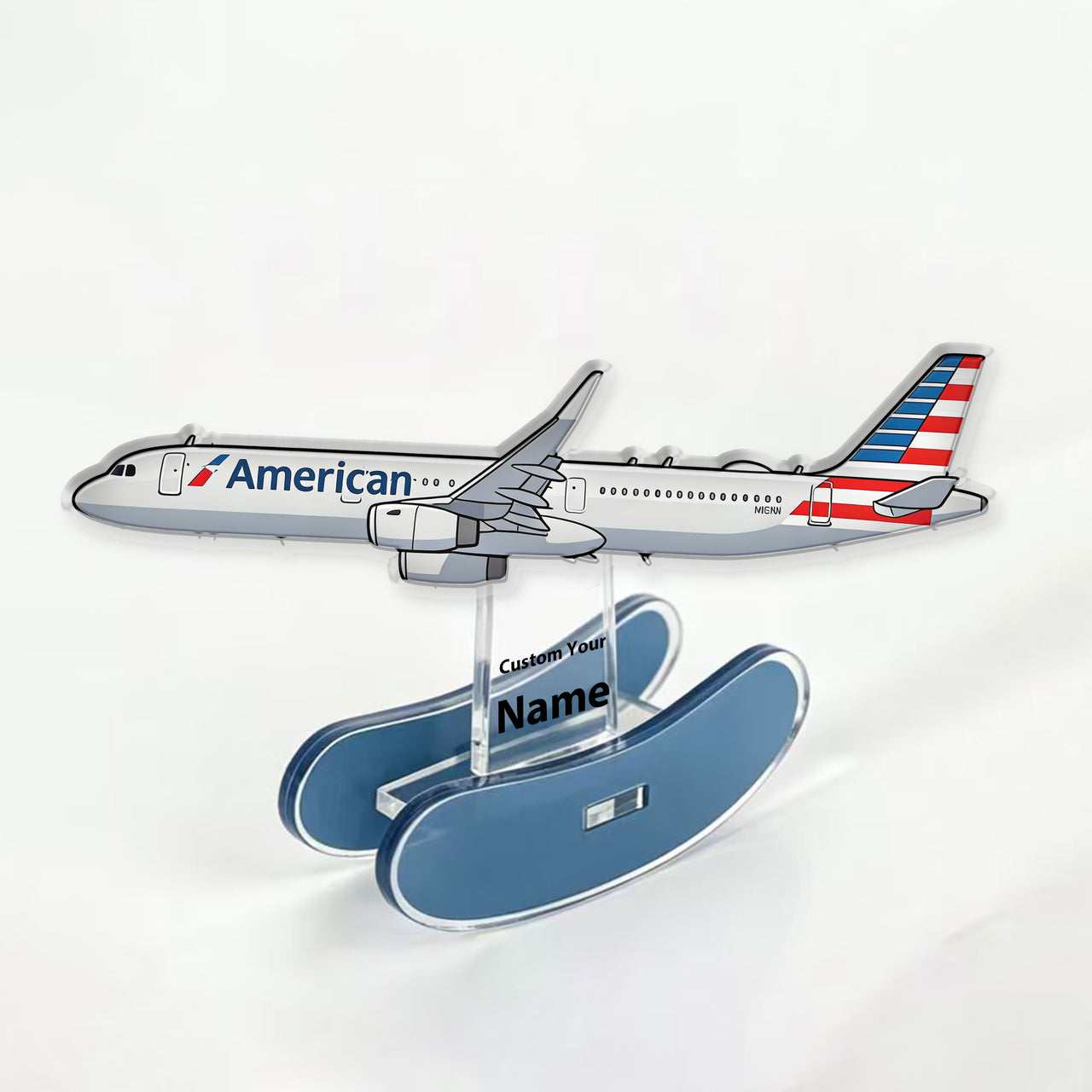 American Airlines Airbus A321 Designed Acrylic Airplane Models - view 2