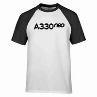 Thumbnail for A330neo & Text Designed Raglan T-Shirts