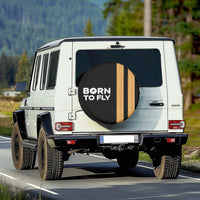 Thumbnail for Born To Fly & Pilot Epaulettes (2 Lines) Designed Tire Cover Cases