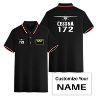 Thumbnail for Cessna 172 & Plane Designed Stylish Polo T-Shirts (Double-Side)