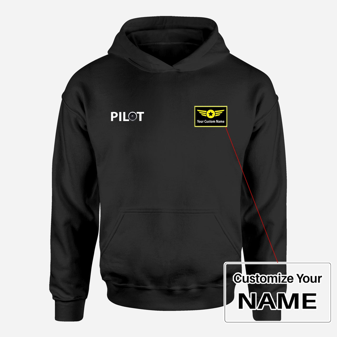 Pilot & Jet Engine Designed Hoodies