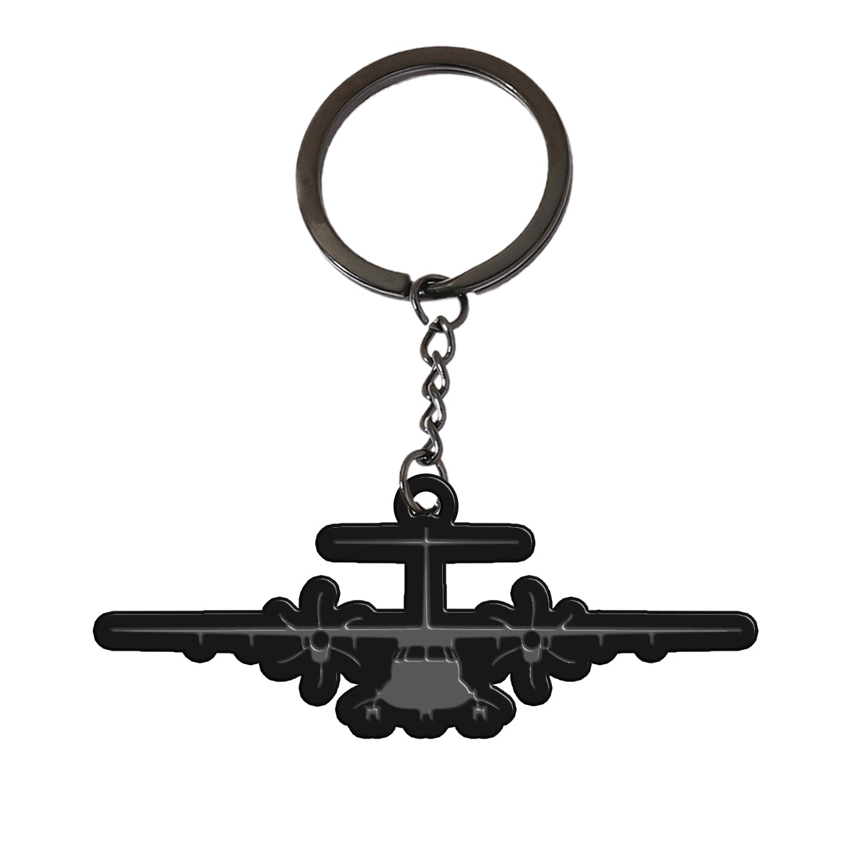 ATR-72 Silhouette Designed Hollow Key Chains