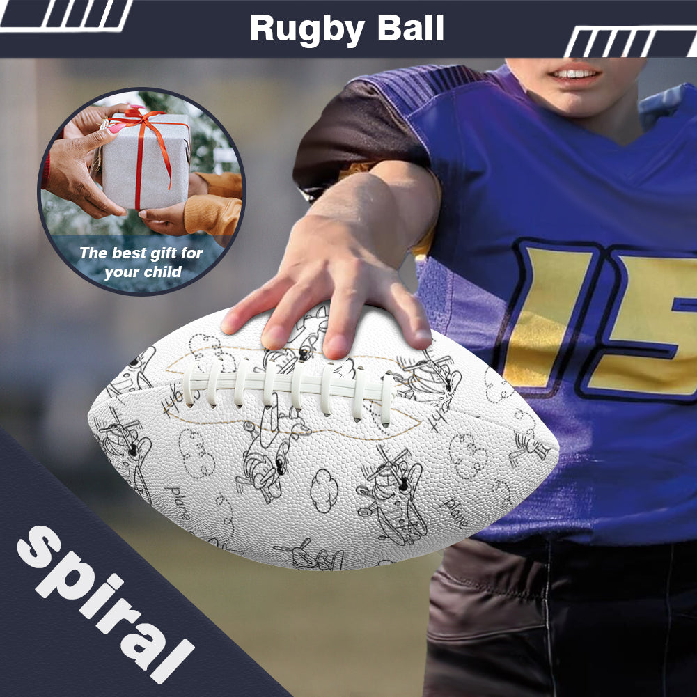 Cartoon Planes Designed Rugby