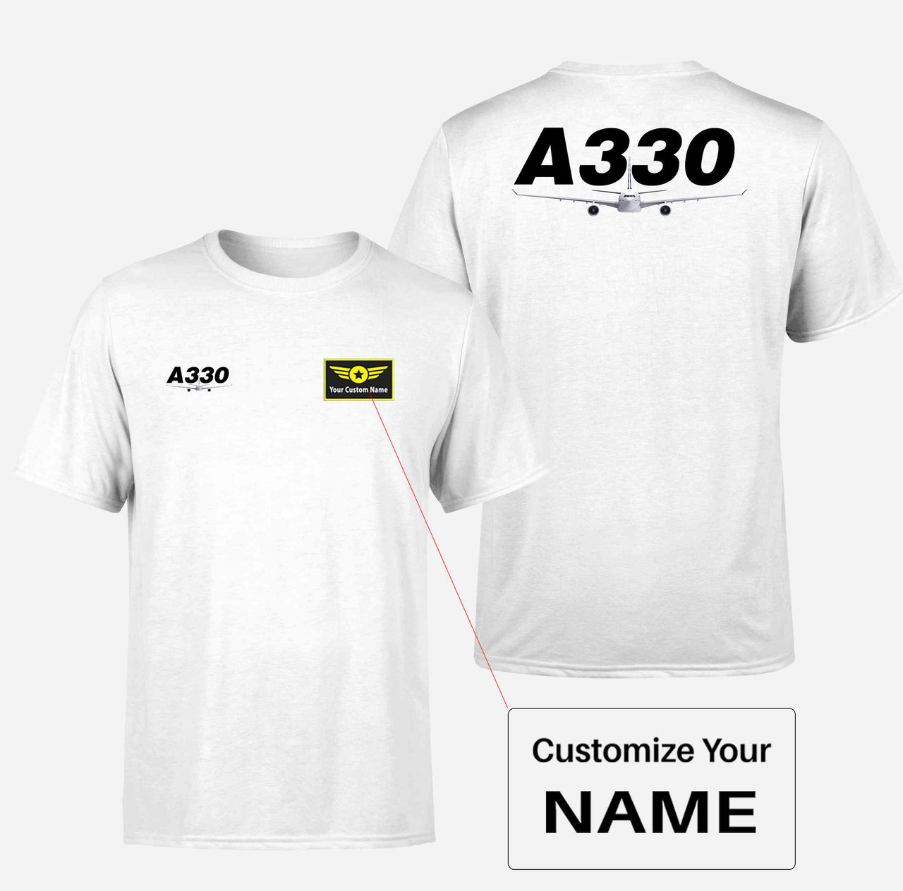 Super Airbus A330 Double-Side T-Shirts