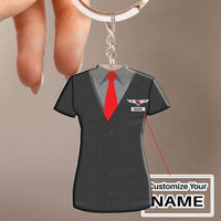Thumbnail for Southwest Airlines Uniform Acrylic Keychain