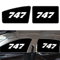 Thumbnail for 747 Flat Text Designed Car Sun Shade (Side window)