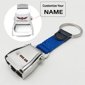 Nok Airlines Airplane Seat Belt Key Chains