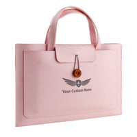 Thumbnail for Your Custom Name Design Lightweight Laptop Bag Large Capacity Business Bag