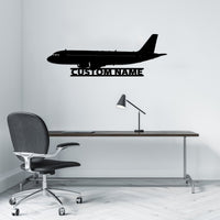 Thumbnail for Cruising Airbus A320 Designed Wall Stickers Designed Wall Metal Signs