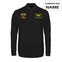 Thumbnail for Special If It Ain't Boeing I'm Not Going! Designed Long Sleeve Polo T-Shirts