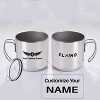 Thumbnail for Flying Designed Stainless Steel Portable Mugs
