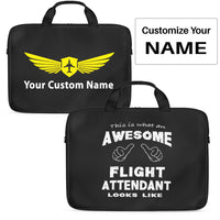 Thumbnail for Flight Attendant Designed Laptop & Tablet Bags
