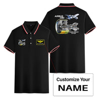 Thumbnail for Airbus A380 & GP7000 Engine Designed Stylish Polo T-Shirts (Double-Side)