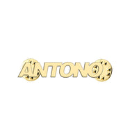 Thumbnail for Antonov & Text Designed Hollow Pins