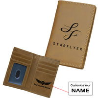 Thumbnail for StarFlyer Airlines Designed Leather Card Holder Wallets