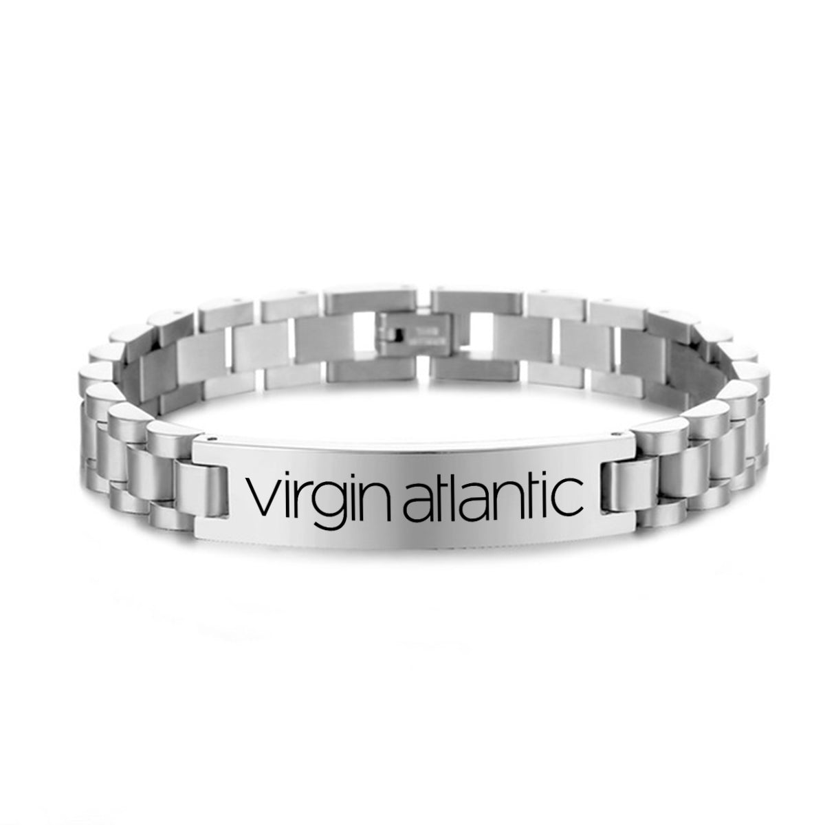 Virgin Atlantic- Airlines Designed Stainless Steel Chain Bracelets