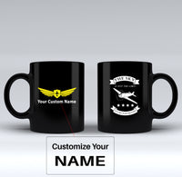 Thumbnail for The Sky is not the limit, It's my playground Designed Black Mugs