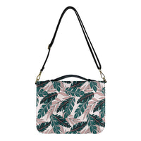 Thumbnail for Seamless Palm Leafs 2 Designed PU Accessories Bags Strap Style