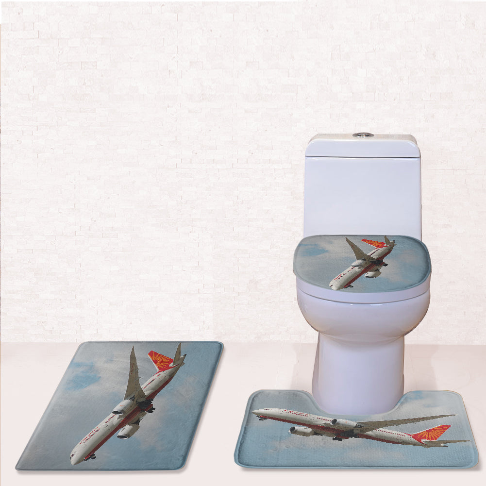 Air India's Boeing 787 Designed Toilet Seat Cover Three-piece Set