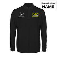 Thumbnail for This is How We Roll Designed Long Sleeve Polo T-Shirts
