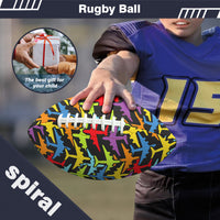 Thumbnail for Super Colourful Airplanes Designed Rugby