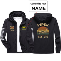 Thumbnail for Retro Piper PA-28 Design Sport & Running Jackets