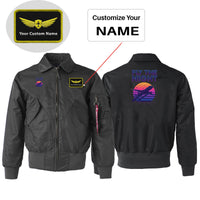 Thumbnail for Fly The Night Designed Embroidered Patch Attachable Jackets