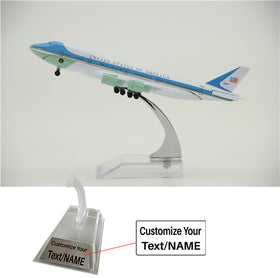 United One Boeing 747 Airplane Model (16CM)