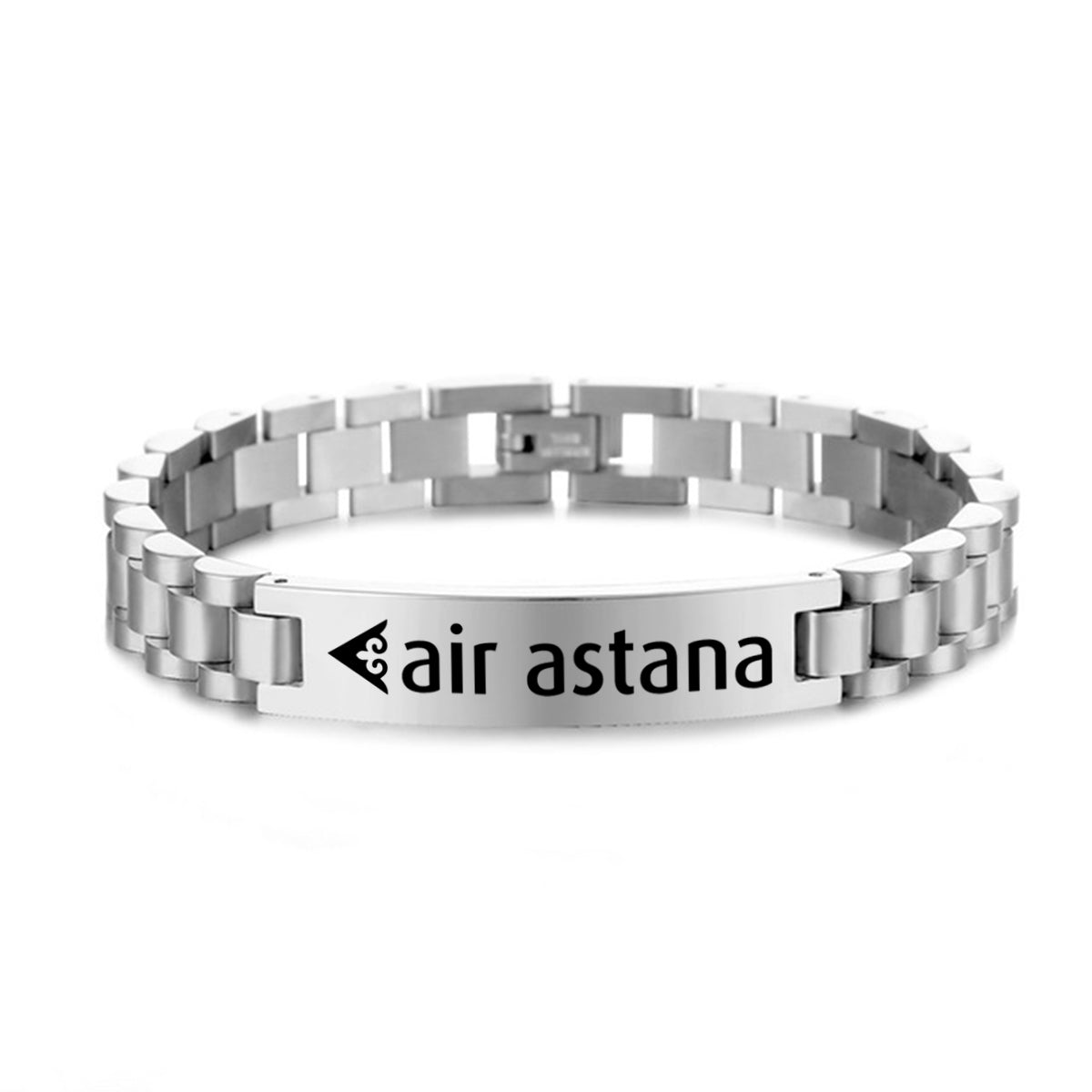 Air Astana Designed Stainless Steel Chain Bracelets