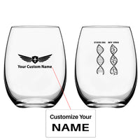 Thumbnail for Aviation DNA Designed Water & Drink Glasses