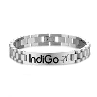 Thumbnail for Indigo Airlines Designed Stainless Steel Chain Bracelets
