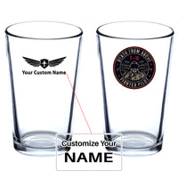 Thumbnail for Fighting Falcon Jet 16 - Death From Above Designed Beer & Water Glasses