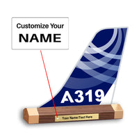 Thumbnail for Airbus A319 Designed Tail Logo Desk Models