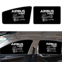 Thumbnail for Airbus A380 & Trent 900 Engine Designed Car Sun Shade (Side window)
